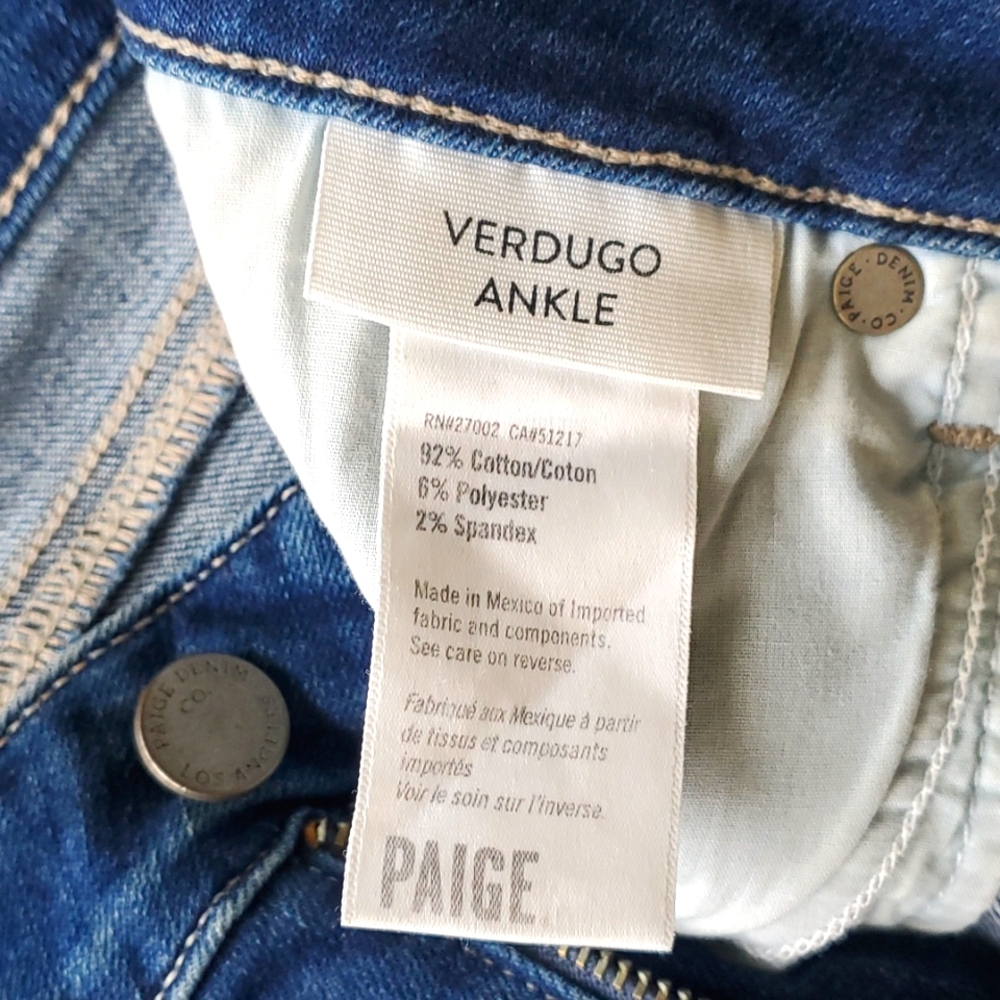 Paige jeans - Verdugo ankle - Picture 5 of 7